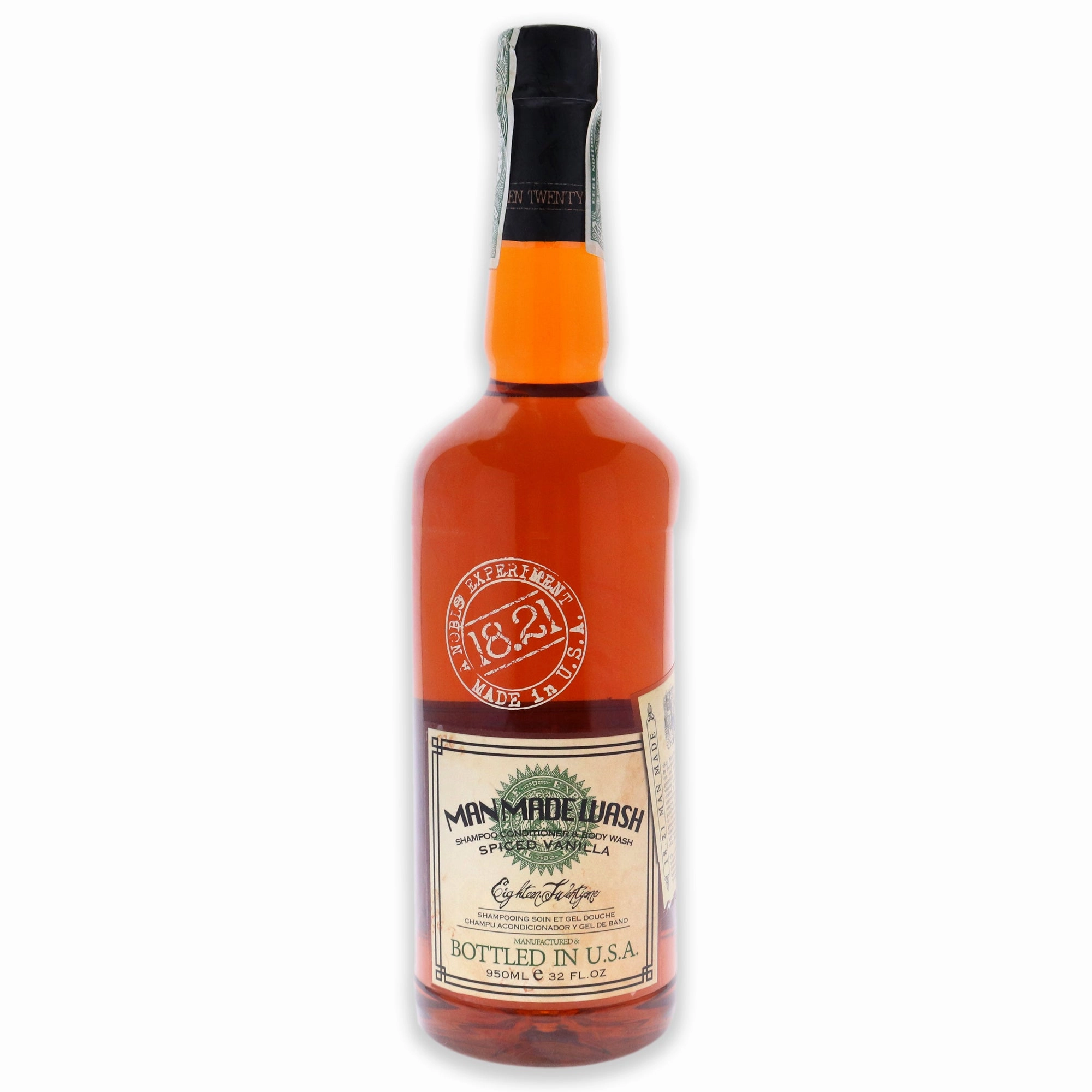 18.21 Man Made Man Made Wash - Spiced Vanilla For Men 32 oz