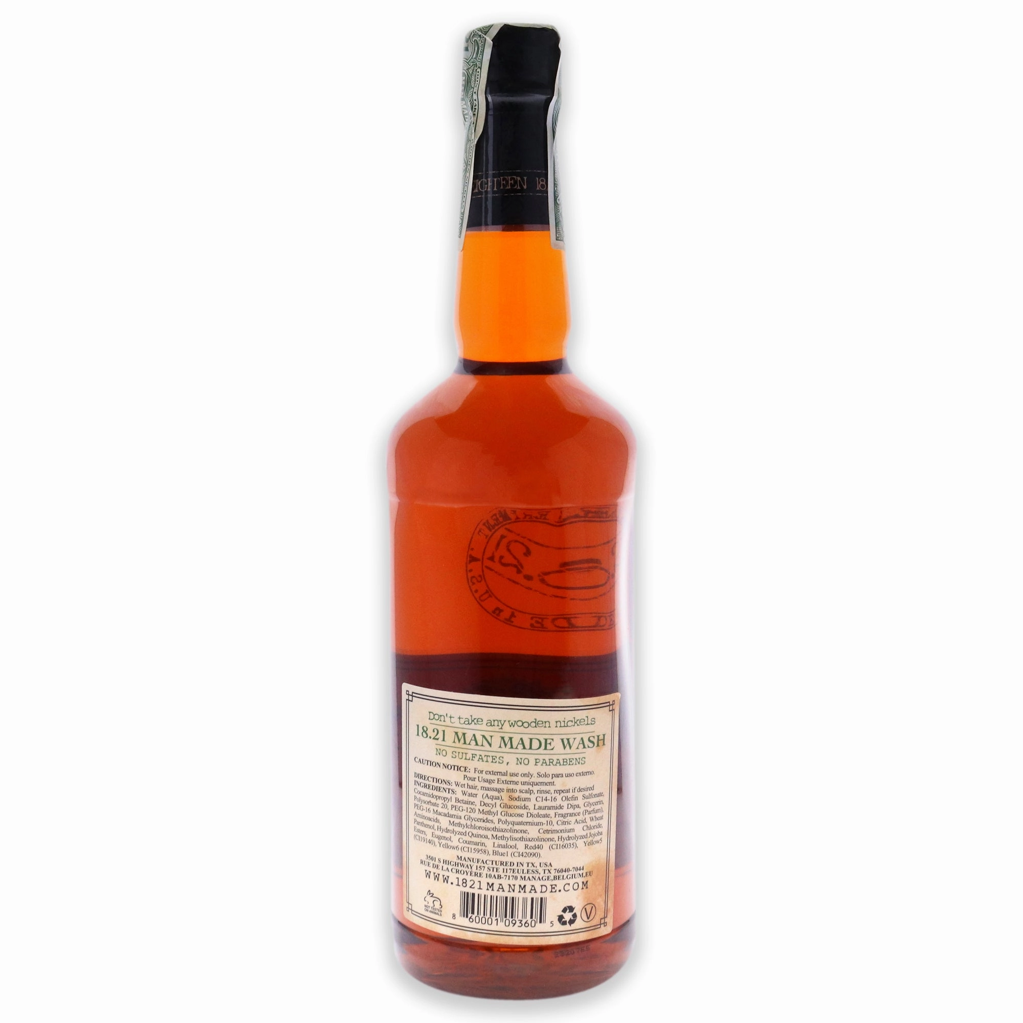 18.21 Man Made Man Made Wash - Spiced Vanilla For Men 32 oz