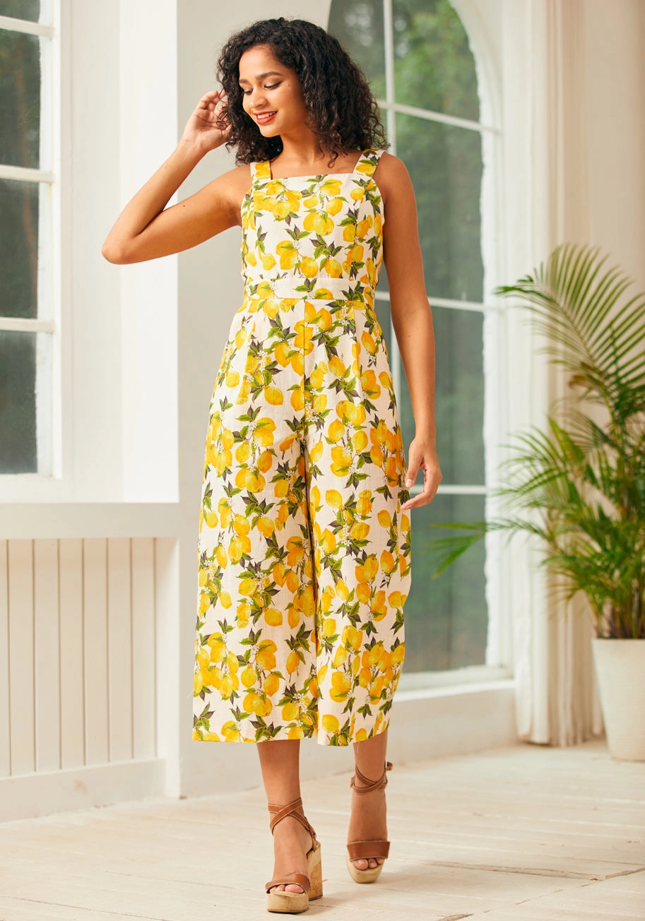 A Playful Bouquet Jumpsuit
