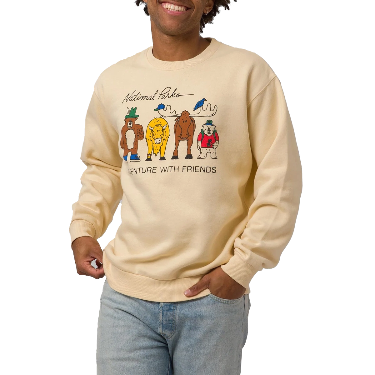 Adventure With Friends Crewneck