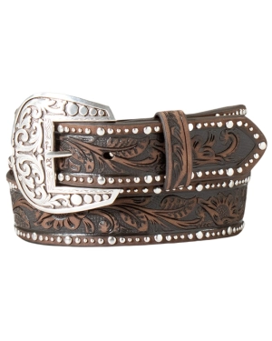 Ariat Studded Tooled Embossed Belt