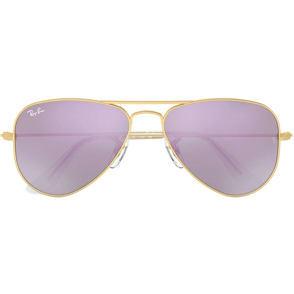 Aviator Junior - Gold/Lillac Mirror