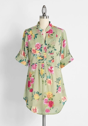 Back Road Ramble Cotton Tunic