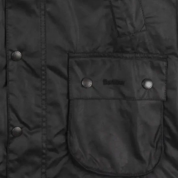 Barbour Bedale Wax Jacket Black