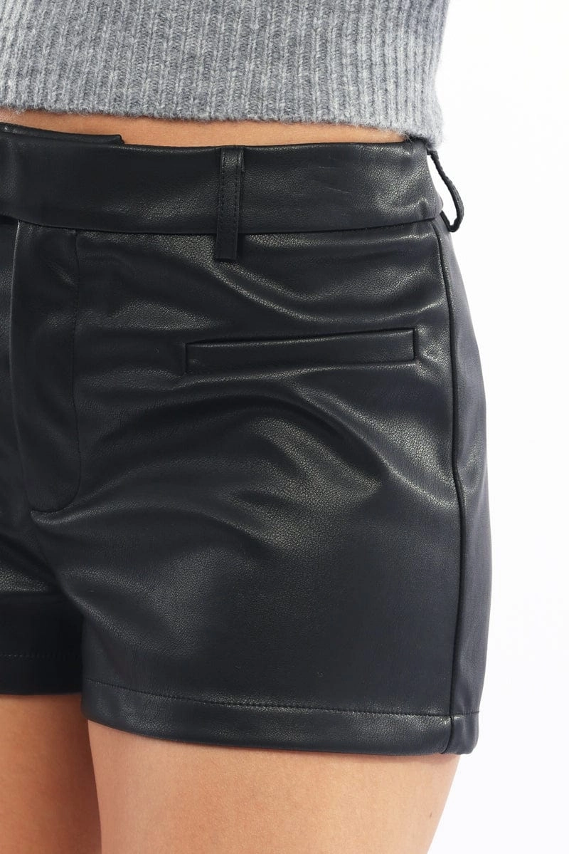 Black Micro Shorts