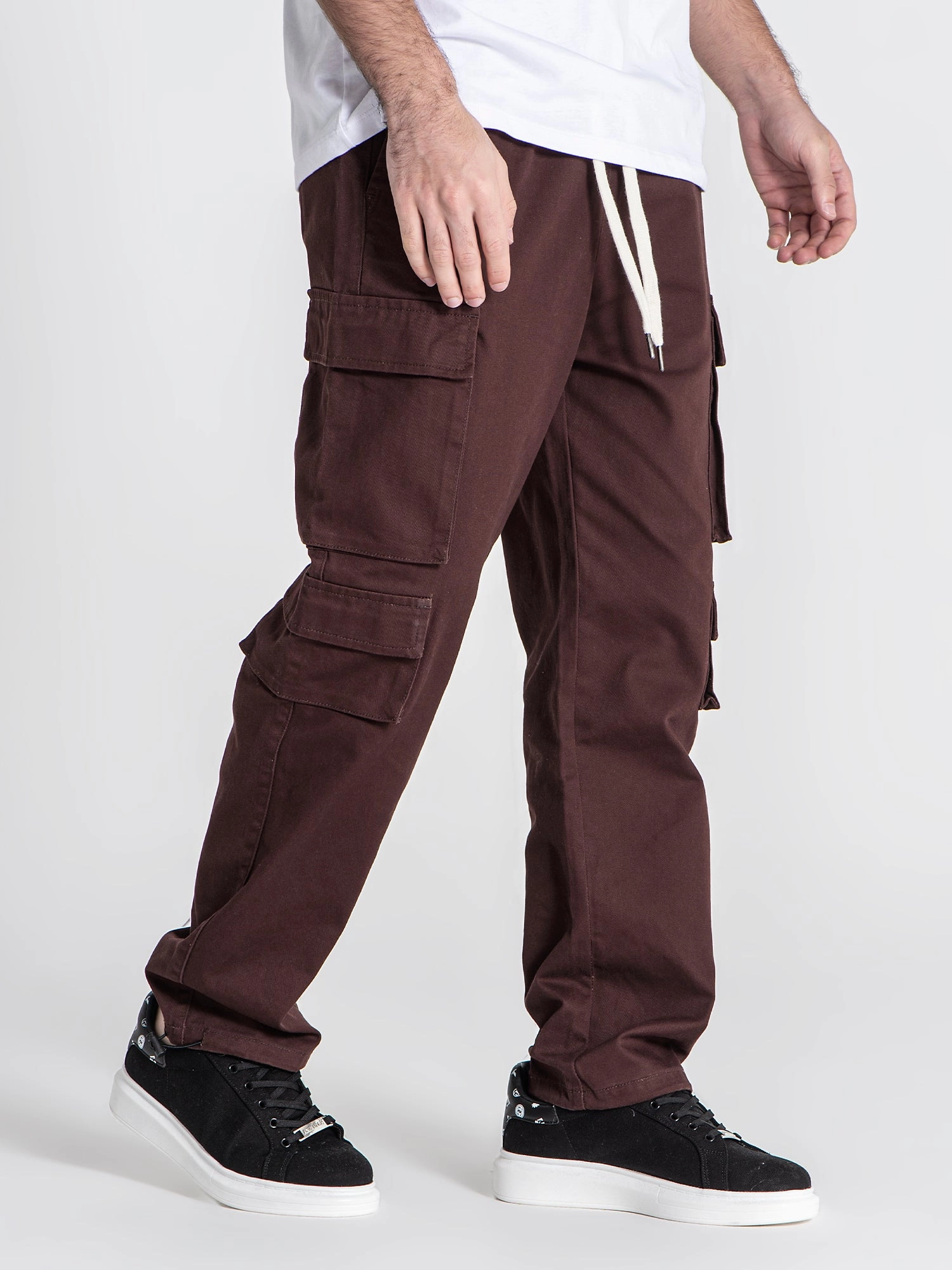 Burgundy Utility Pants