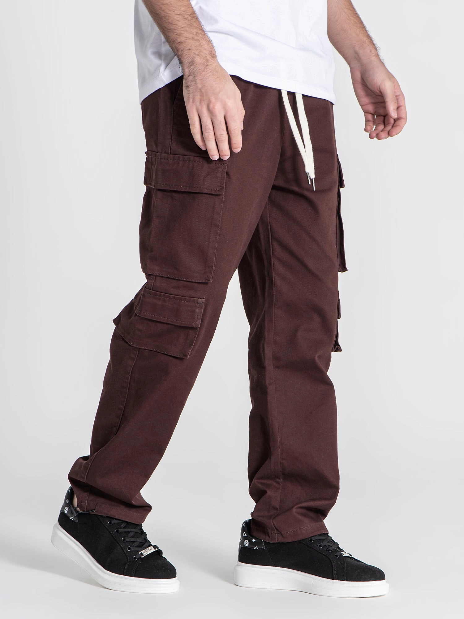 Burgundy Utility Pants