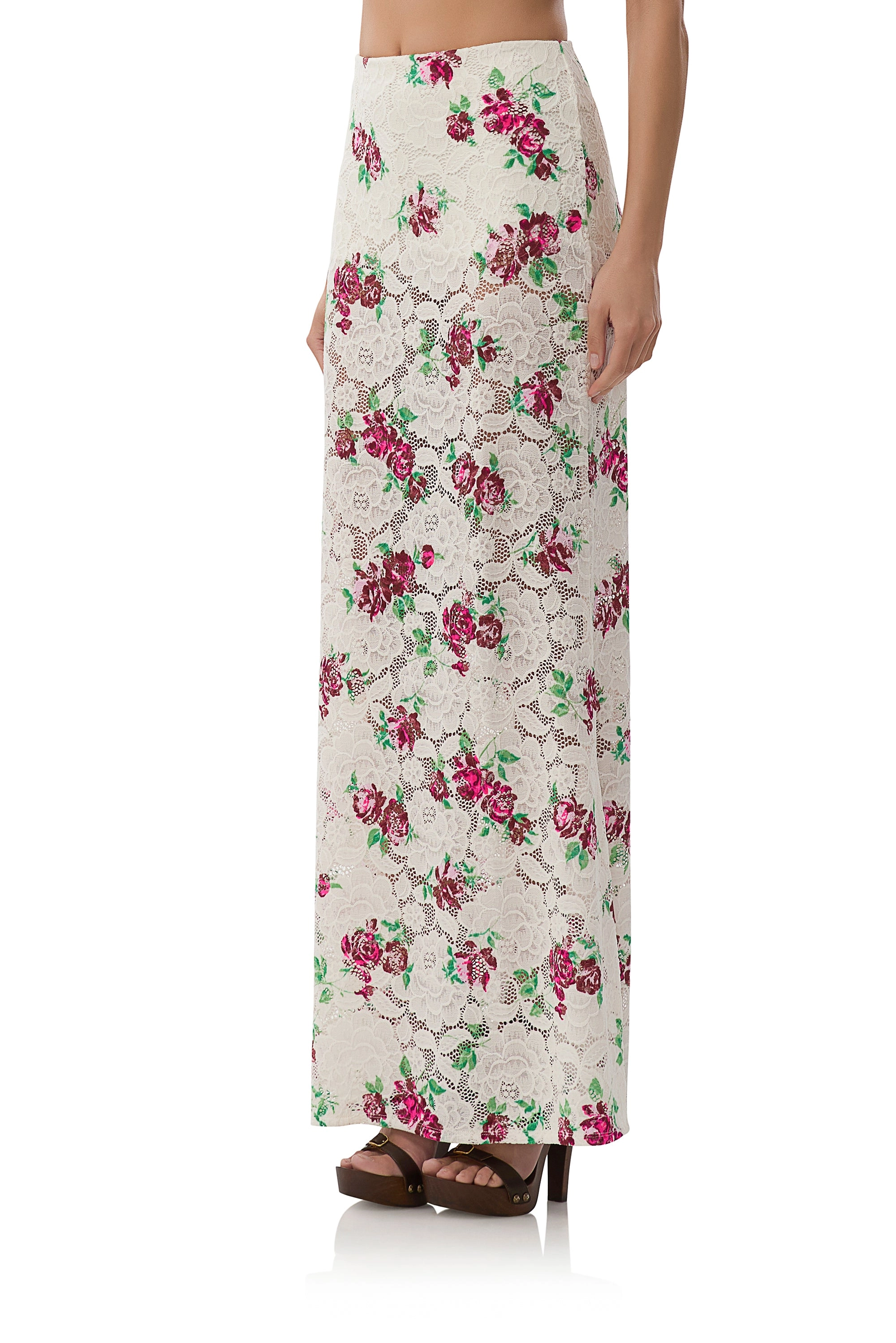 Caella Skirt - Romance Rose