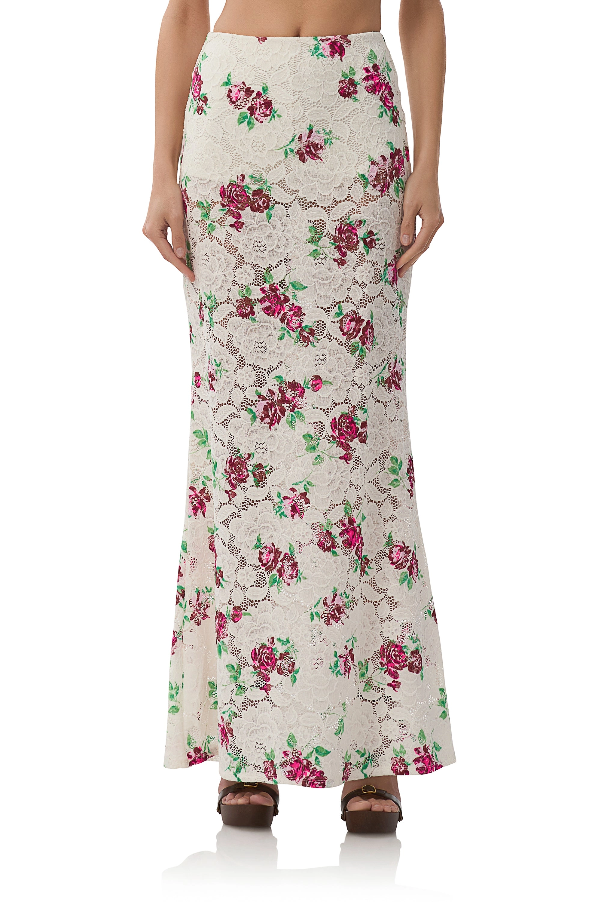 Caella Skirt - Romance Rose