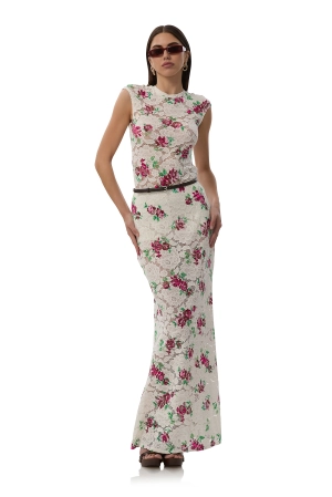 Caella Skirt - Romance Rose