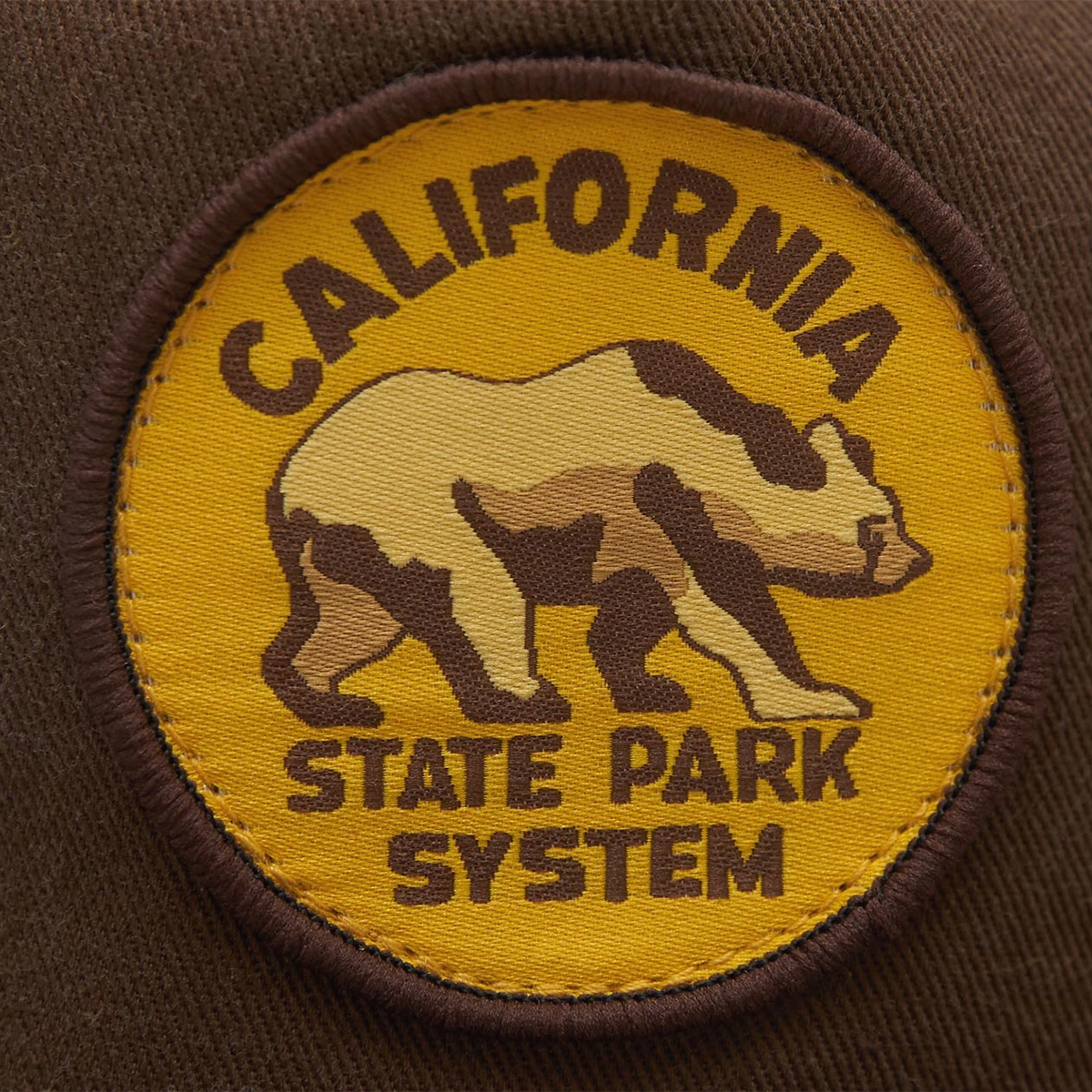 California State Park System Vintage Bear Patch Hat