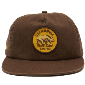 California State Park System Vintage Bear Patch Hat