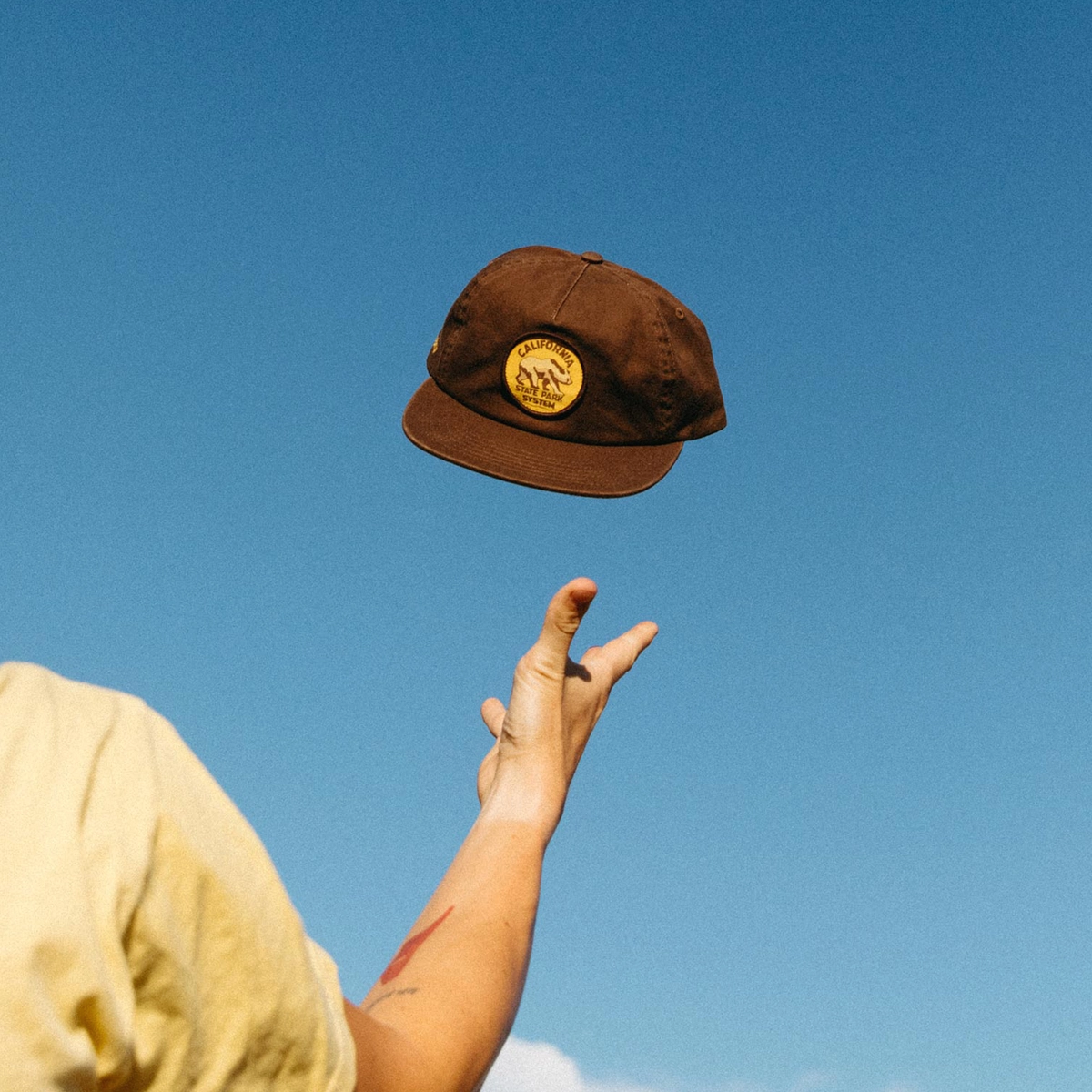 California State Park System Vintage Bear Patch Hat