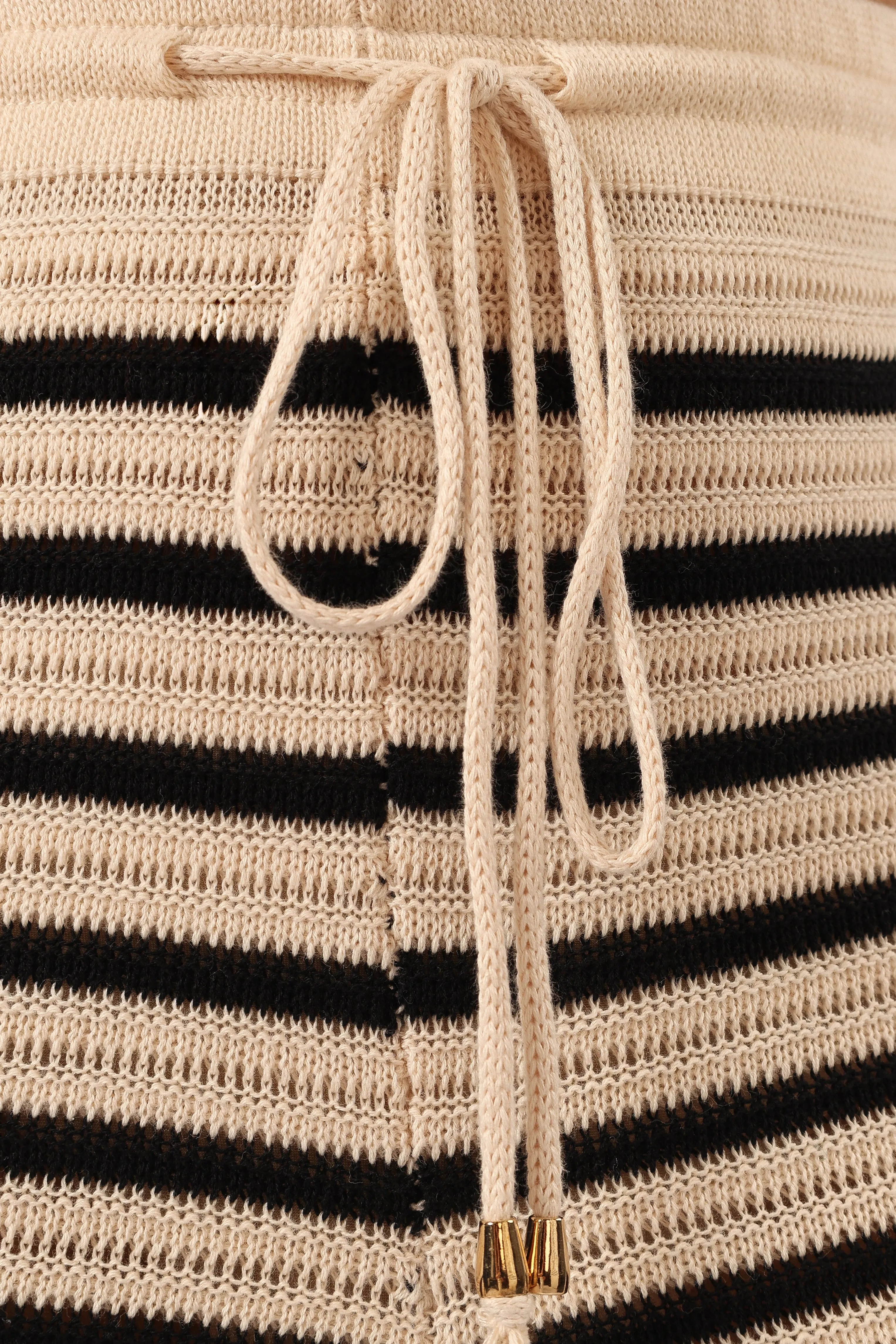 Cherie Knit Pant - Sand Black
