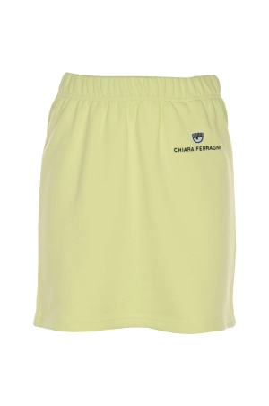 Chiara Ferragni Logo Embroidered Pencil Skirt