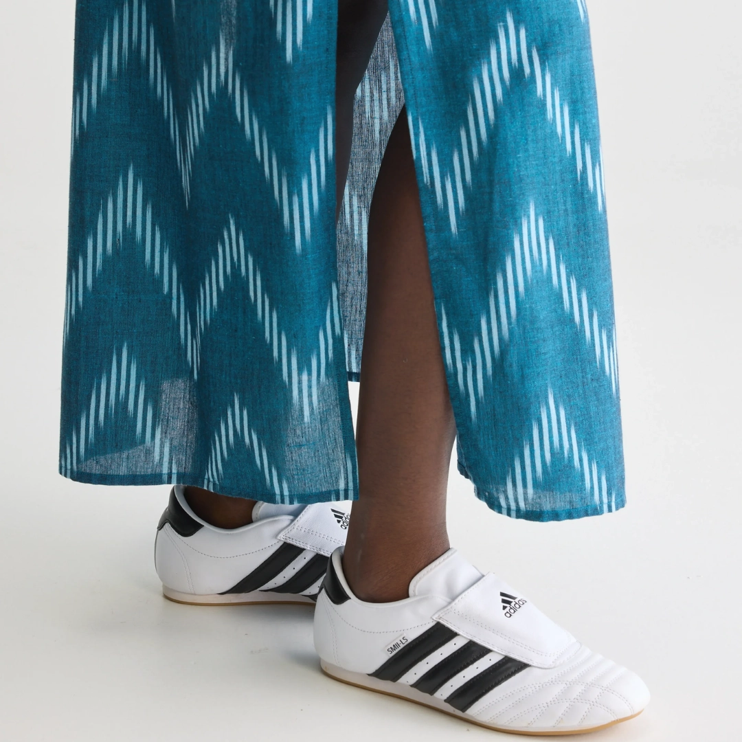 Chiara Long Skirt (Prussian)