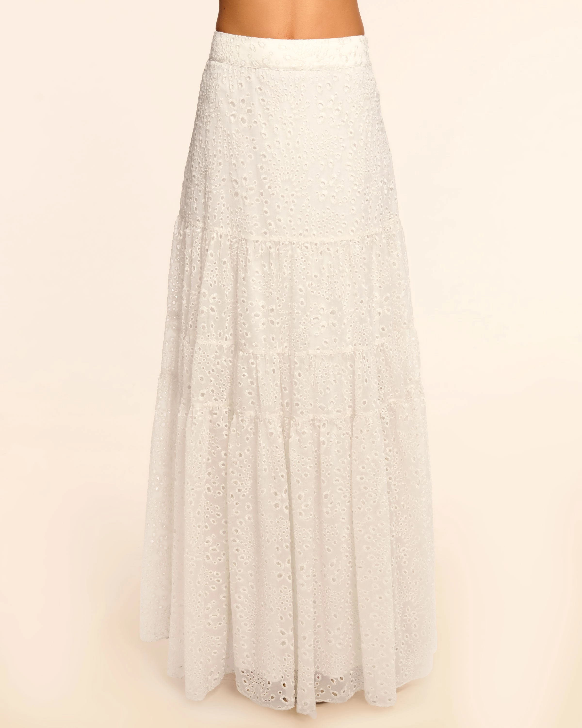 Claire Eyelet Maxi Skirt