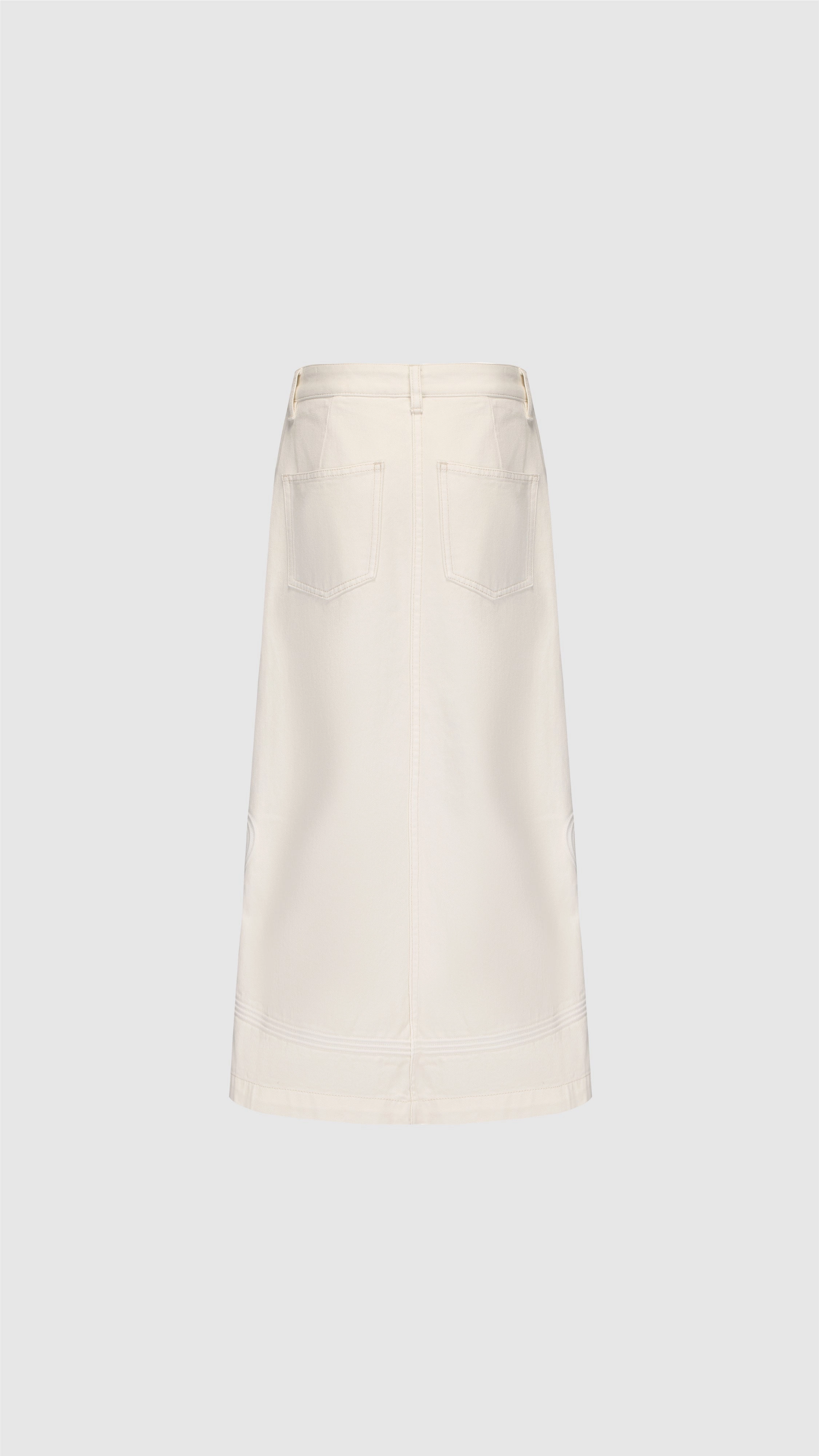 Corded Braiding Pencil Skirt