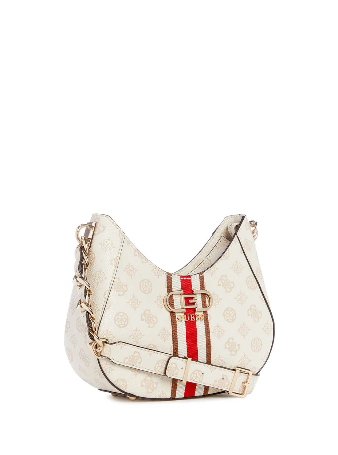 Cream Logo Nelka Crossbody Bag
