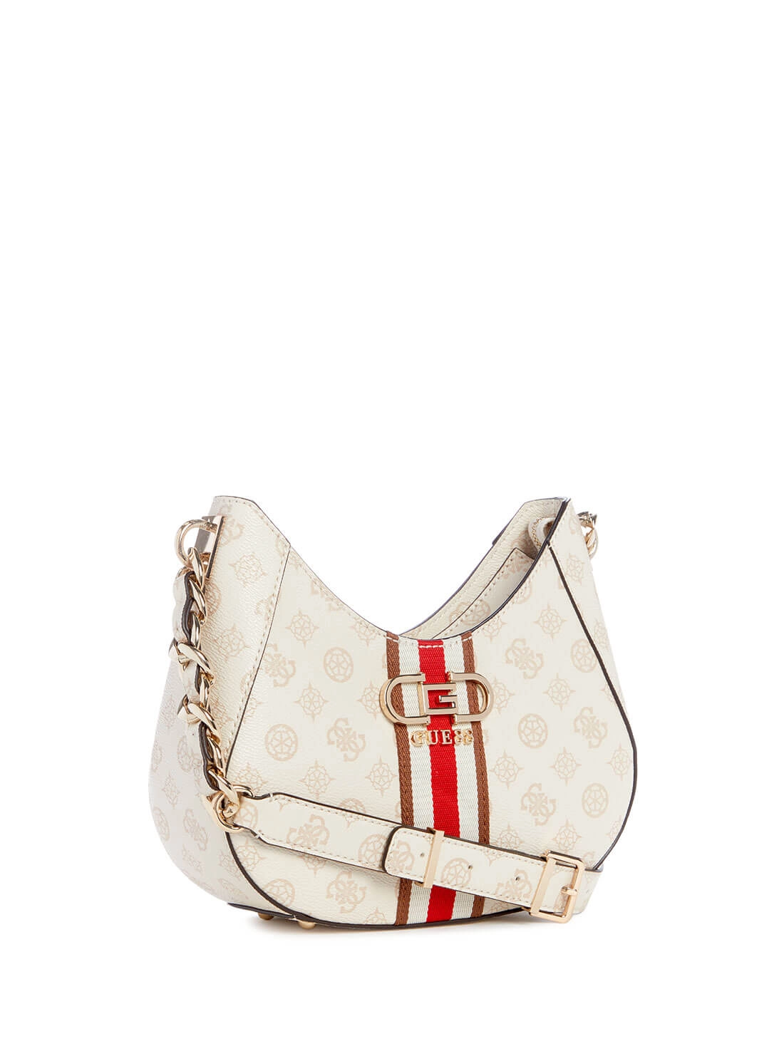 Cream Logo Nelka Crossbody Bag