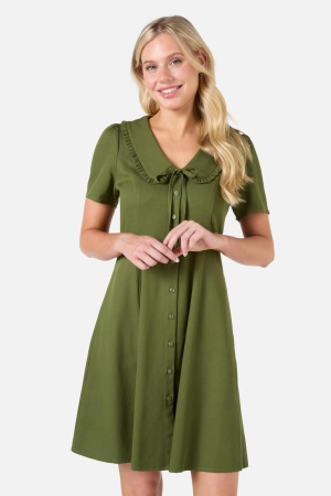 Dorothy Collared Mini Dress