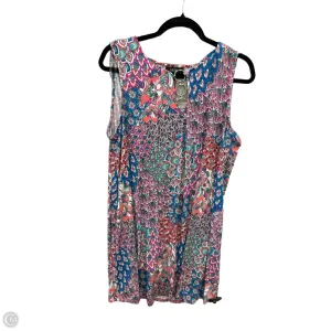 Dress Casual Midi By Msk In Floral Print, Size: Xl