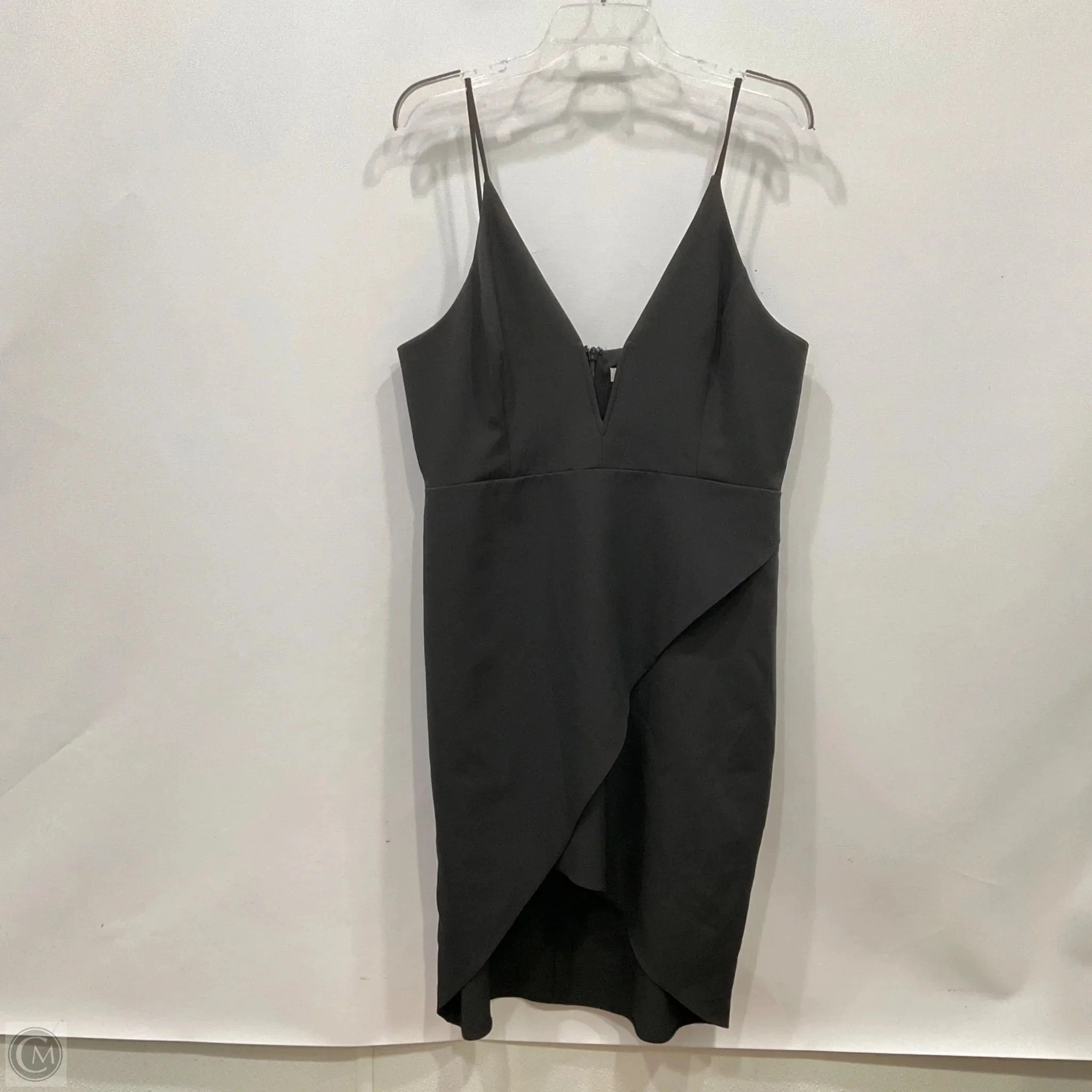 Dress Casual Midi By Top Shop In Black, Size: 12