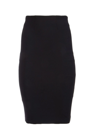 Elisabetta Franchi Logo Embellished Pencil Midi Skirt