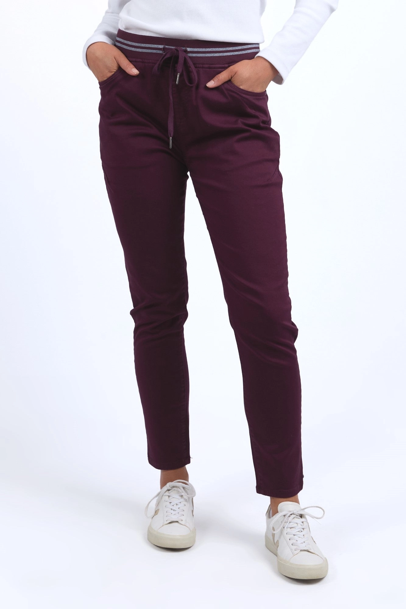Elm Margo Jogger Merlot