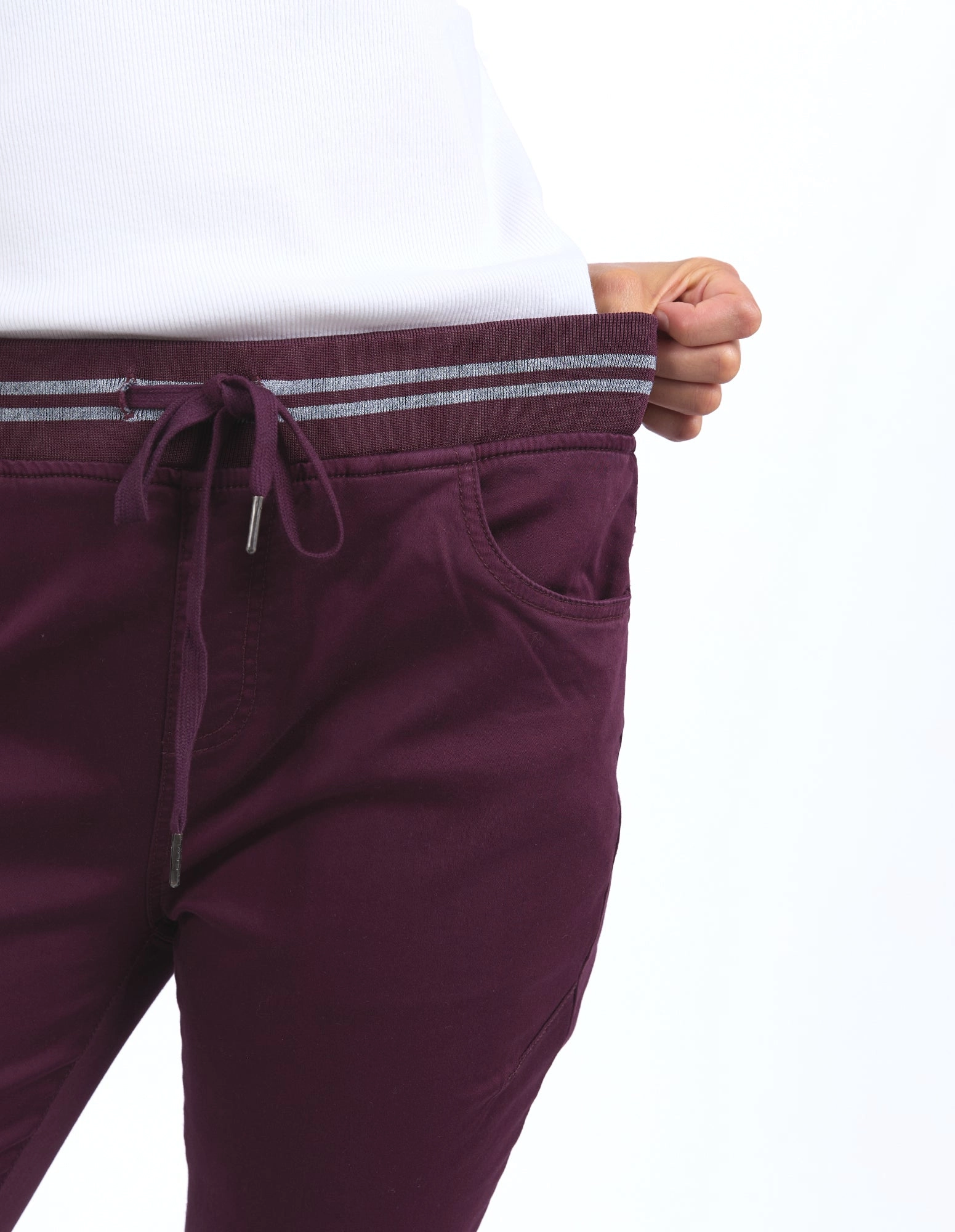 Elm Margo Jogger Merlot