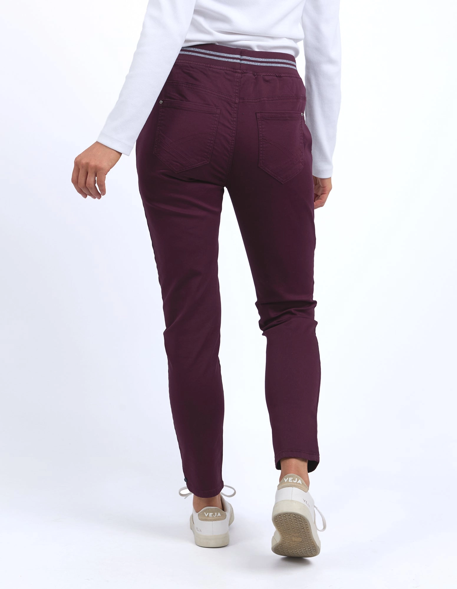 Elm Margo Jogger Merlot