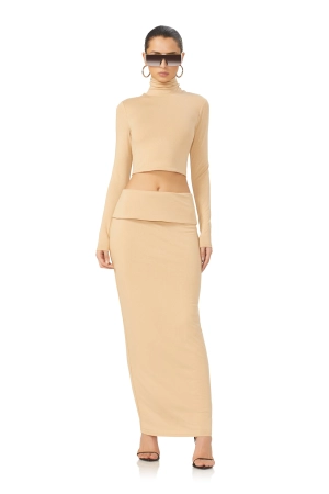 Esin Maxi Skirt - Praline