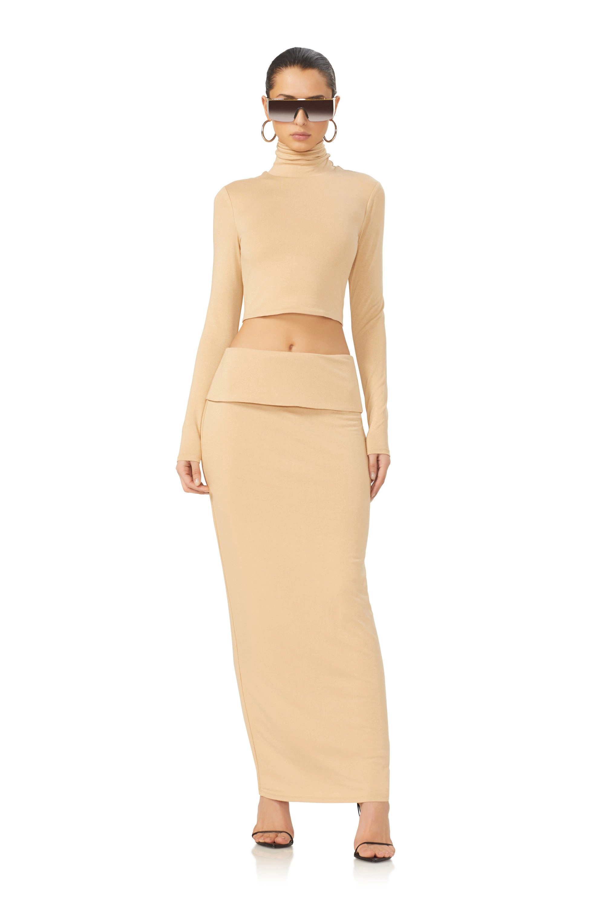 Esin Maxi Skirt - Praline