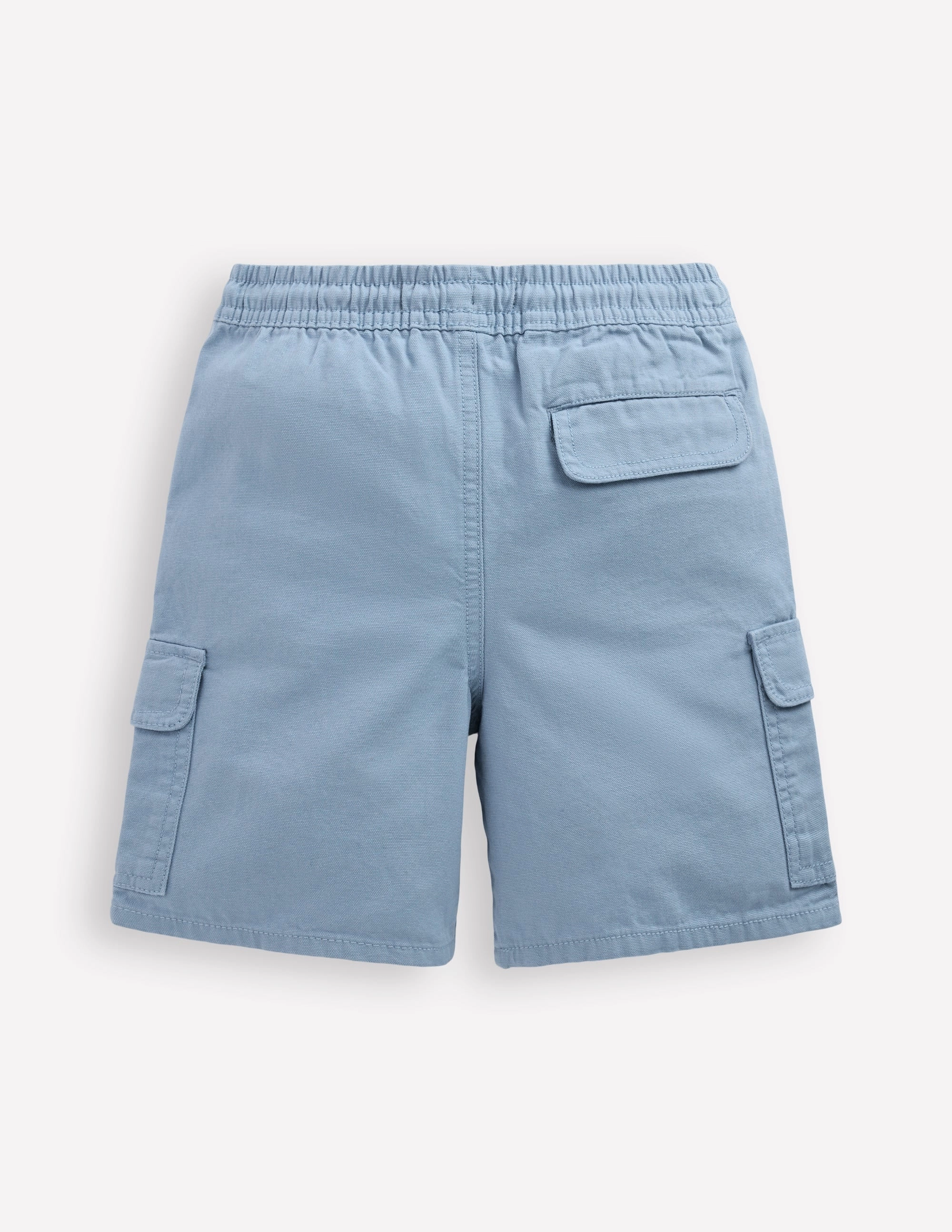 Everyday Cargo Shorts-Glacier Blue