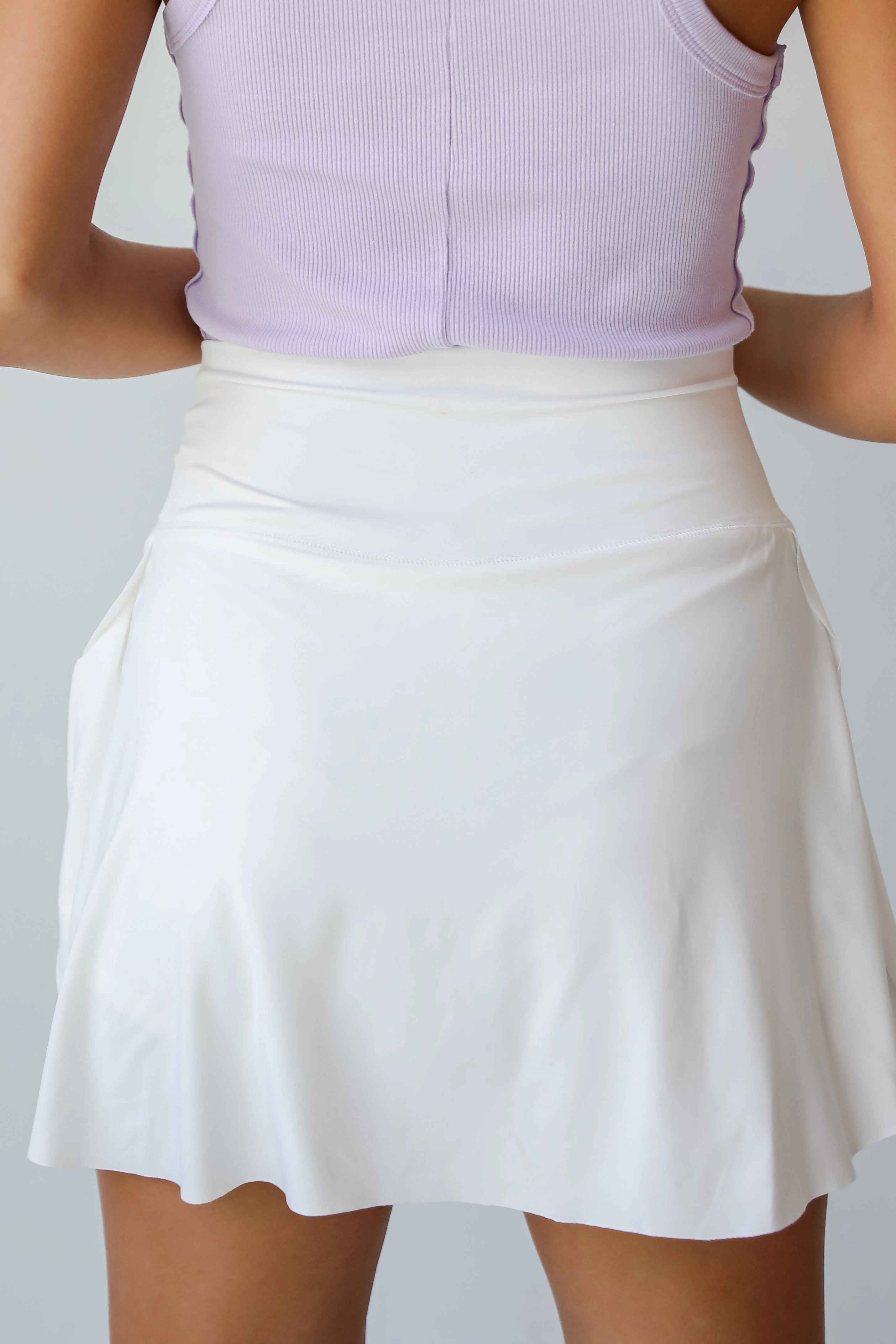 FINAL SALE - On The Rise Crossover Athletic Skort - DU DEAL