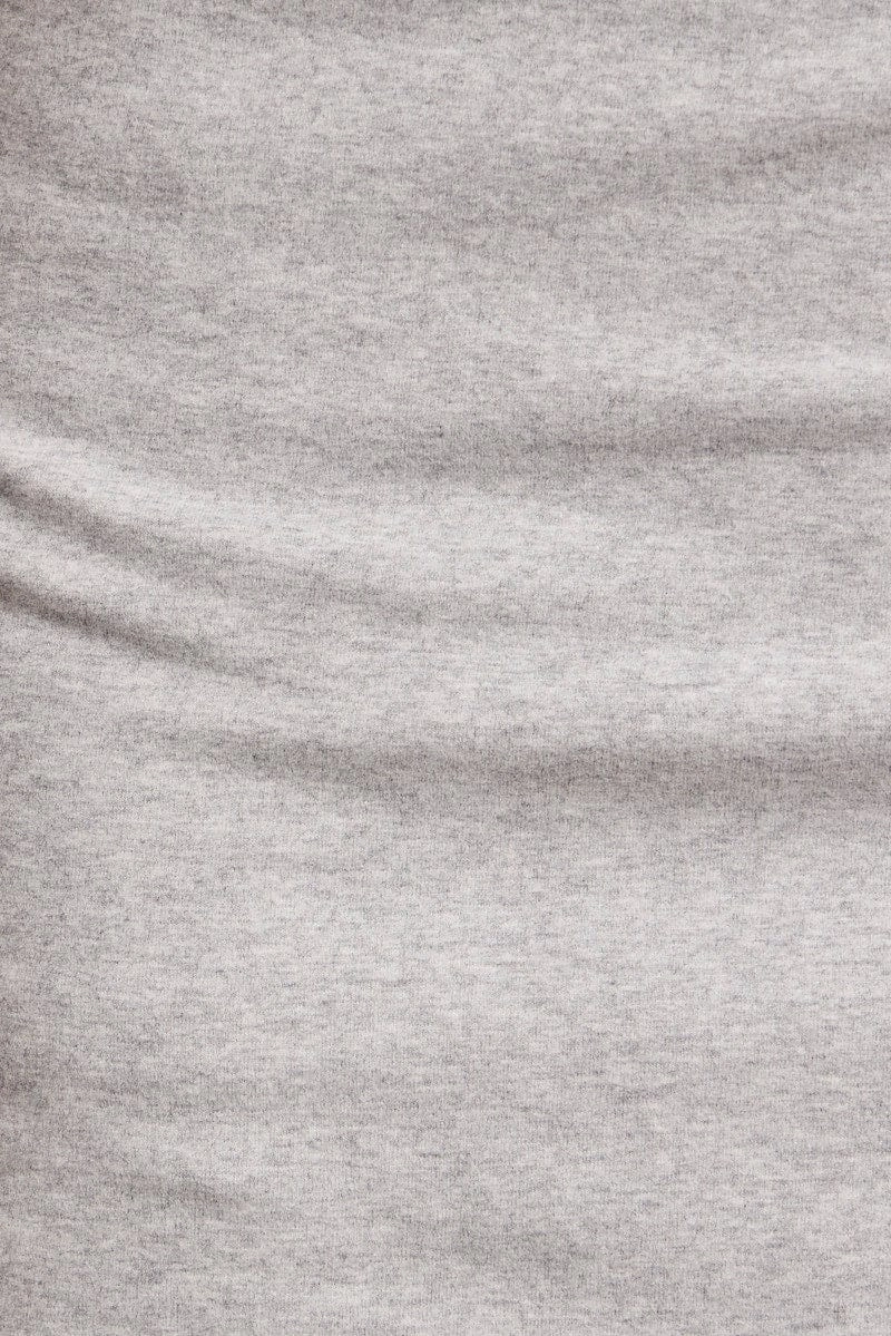 Grey Mini Skort Skirt