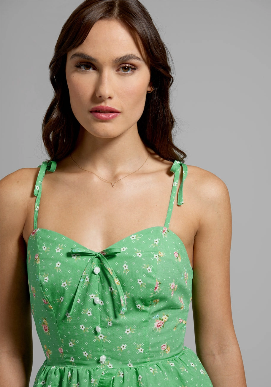 GUNNE SAX for ModCloth Super Bloom Peplum Top