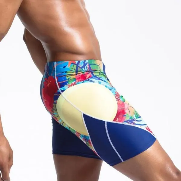 High Rise Swimming Boxer Surfing Board Shorts Beachwear