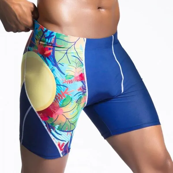 High Rise Swimming Boxer Surfing Board Shorts Beachwear
