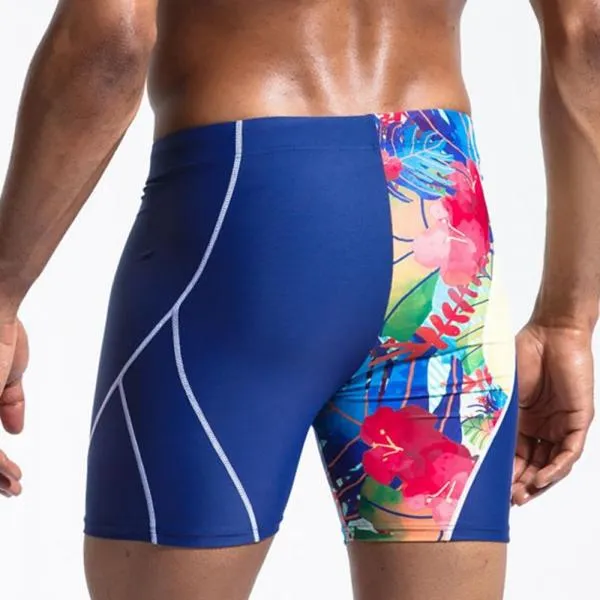 High Rise Swimming Boxer Surfing Board Shorts Beachwear