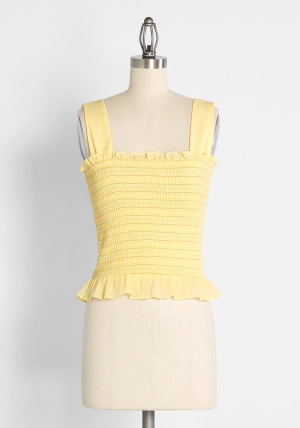 Hot Fun in the Summertime Smocked Tank Top