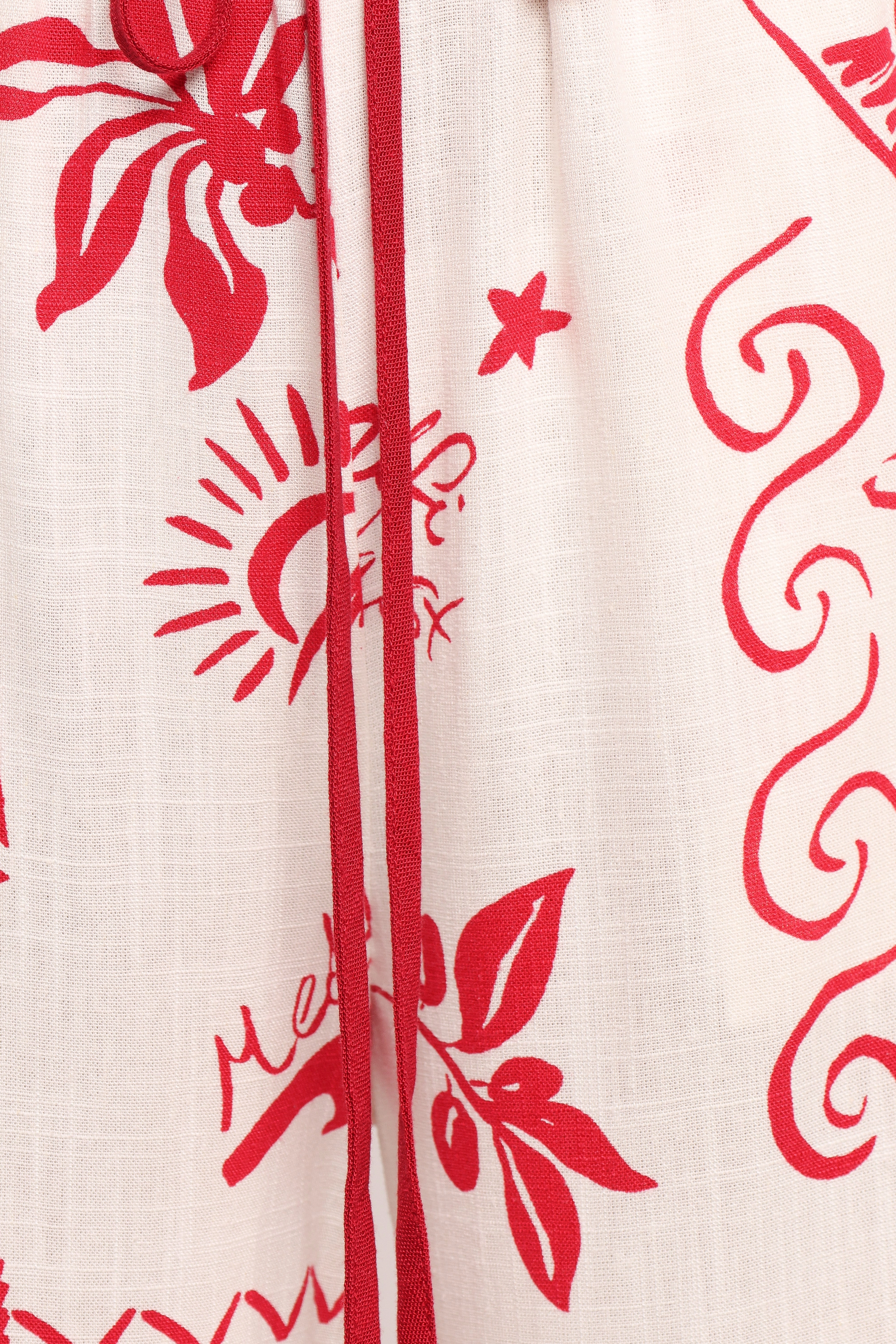 Malta Pant - Red