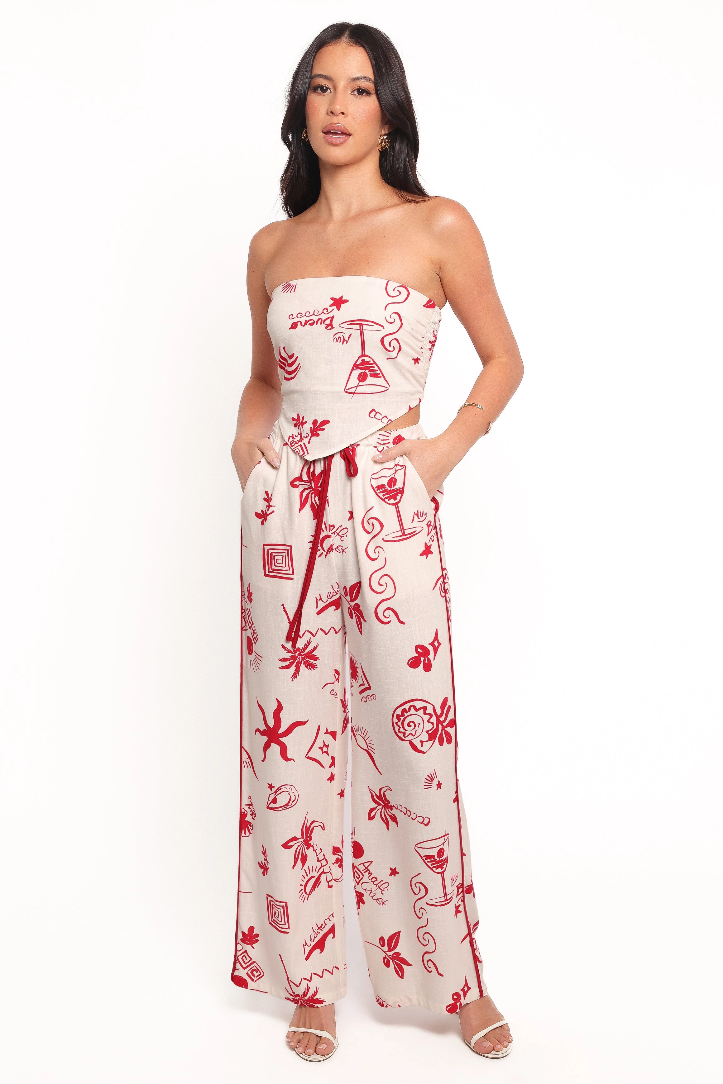 Malta Pant - Red