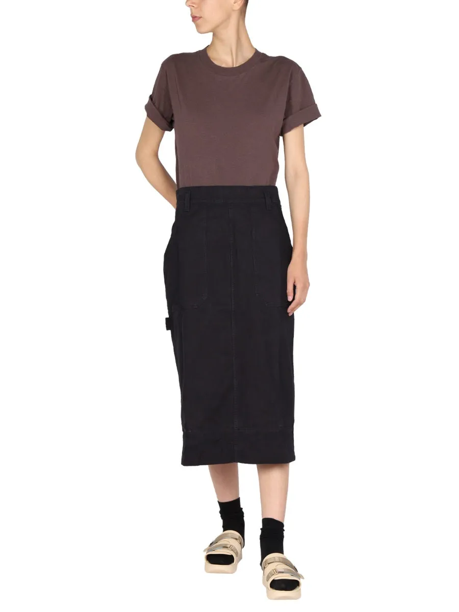 Margaret Howell Pocket-Detailed Pencil Skirt