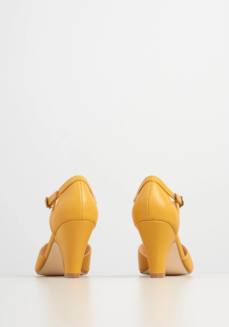 Masterfully Mingling T-Strap Heel