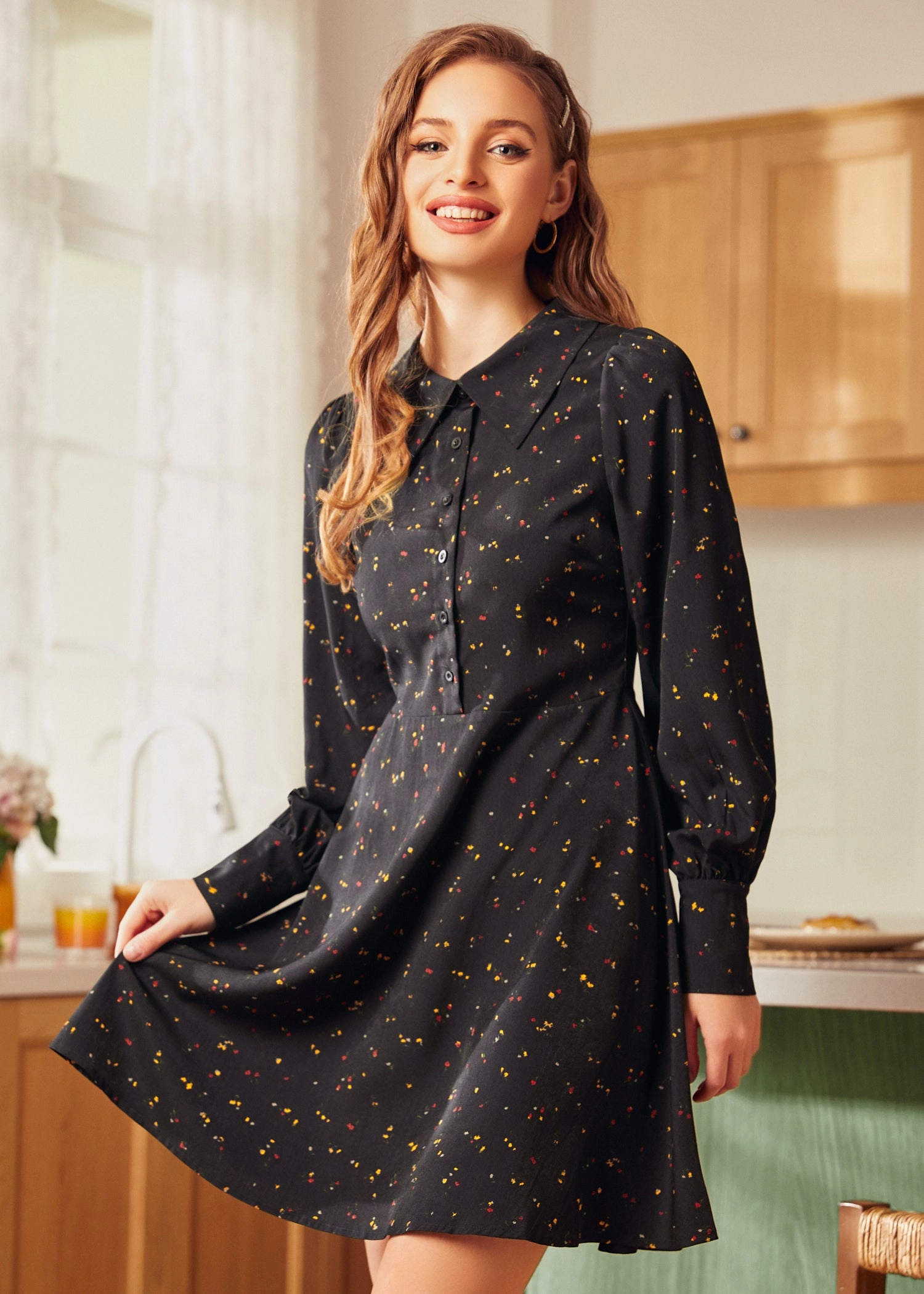 Meet Me at the Sock Hop Fit & Flare Dress