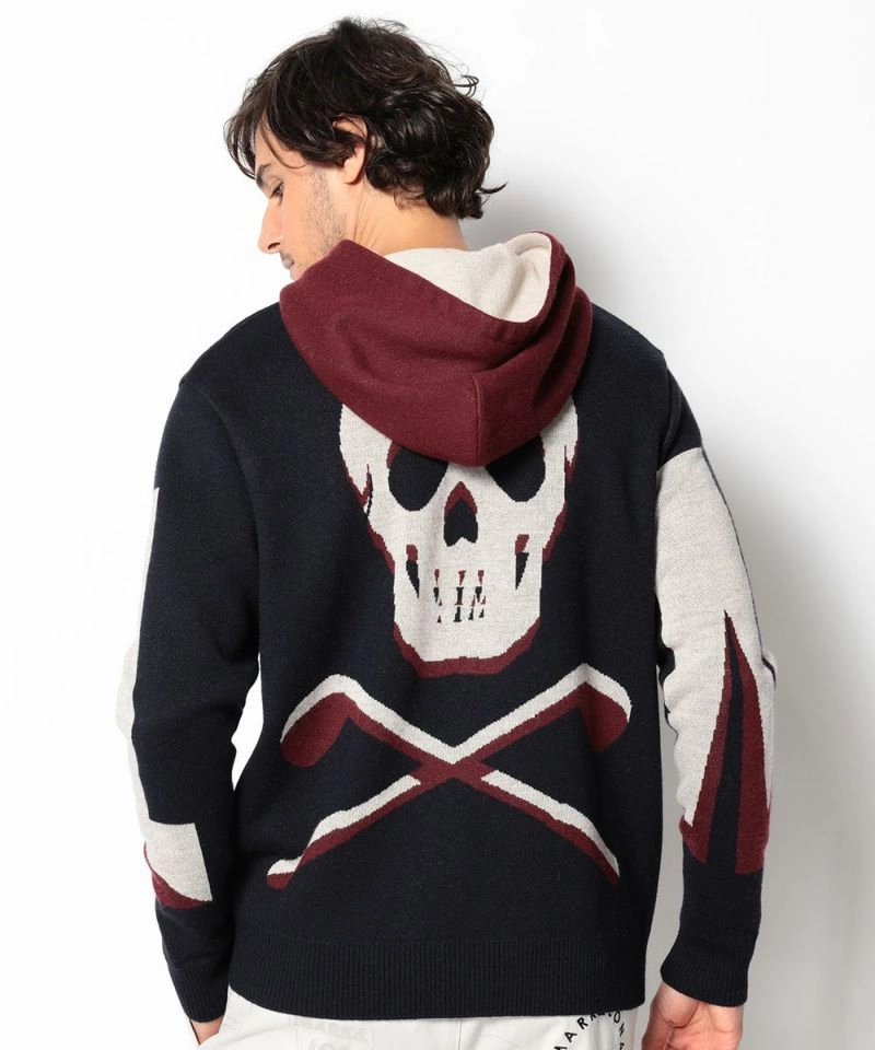 Men's AND Knit Hoodie NAVY