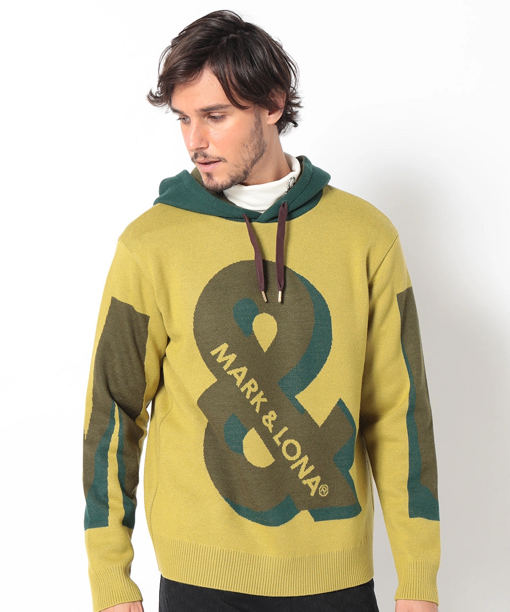 Men's AND Knit Hoodie YELLOW