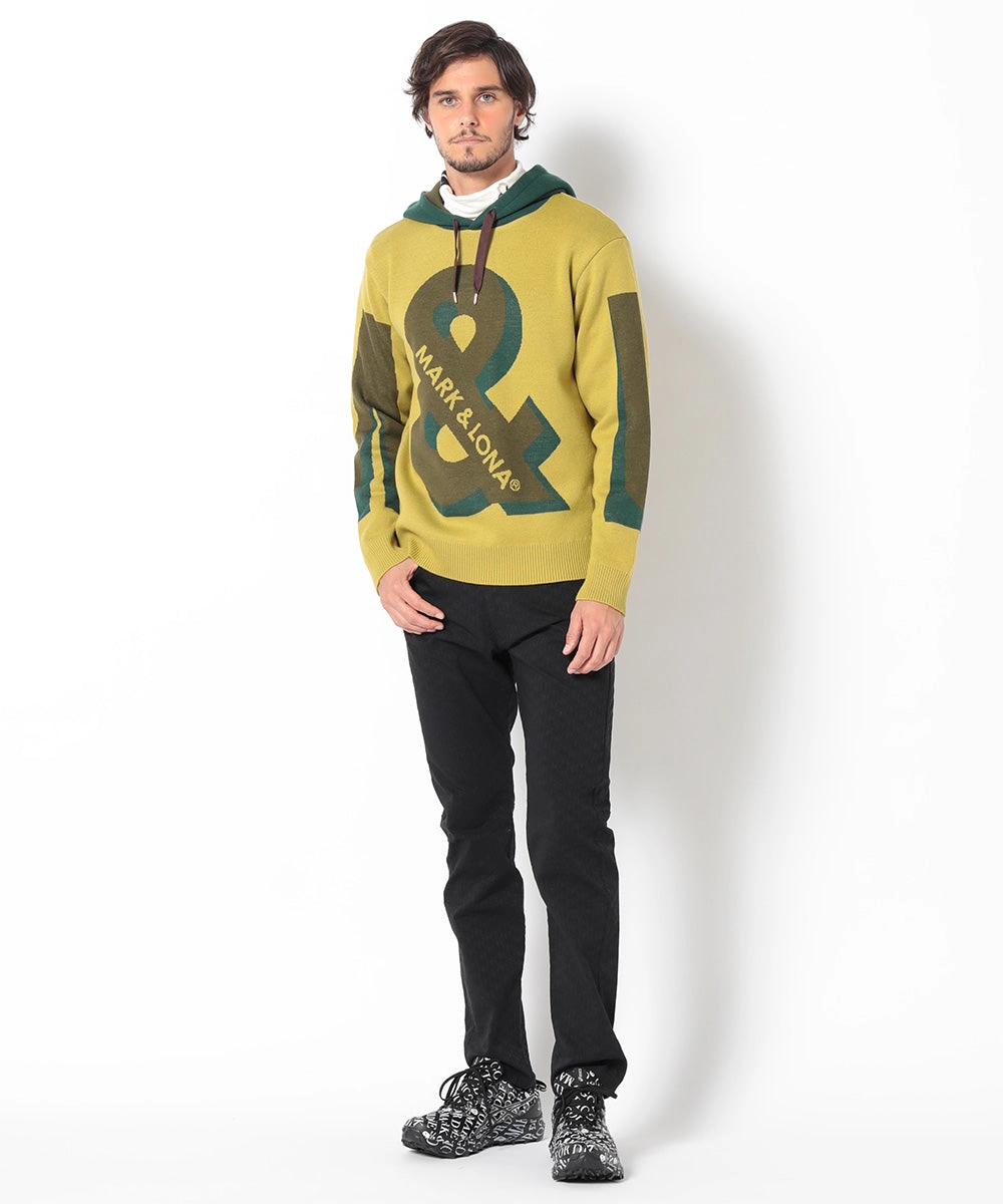 Men's AND Knit Hoodie YELLOW