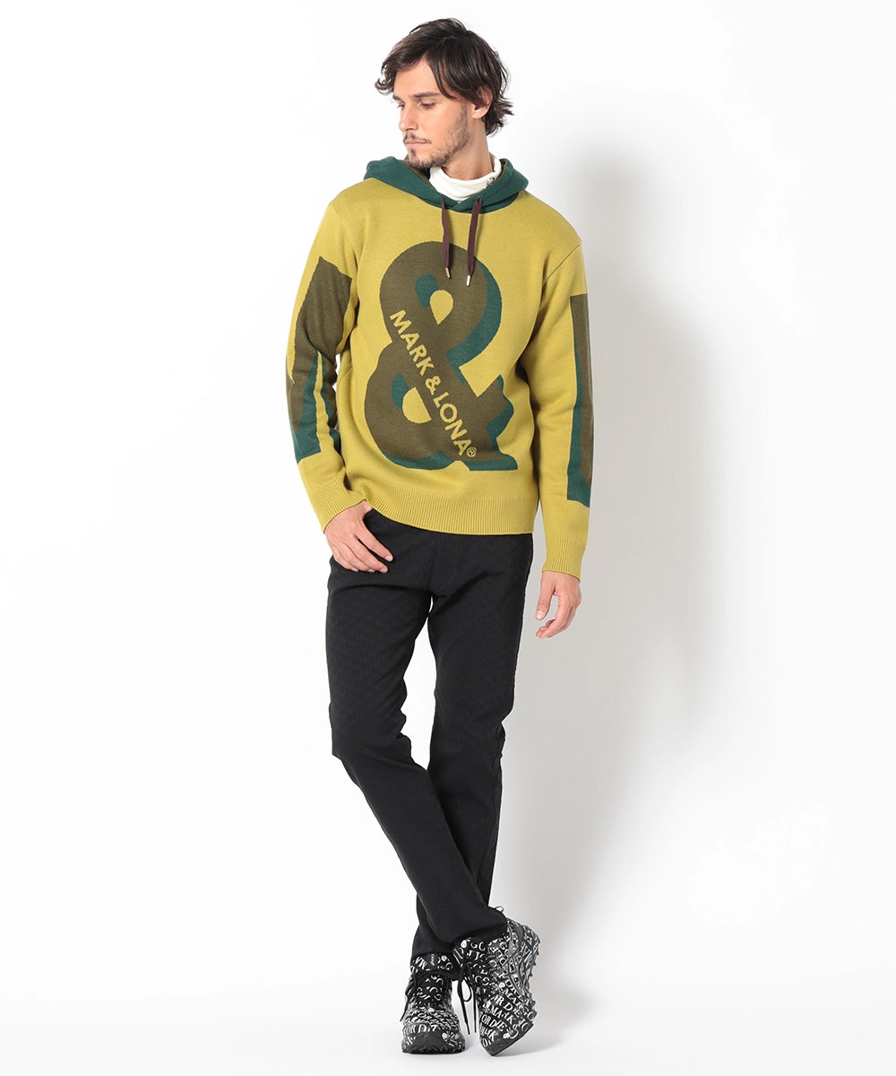 Men's AND Knit Hoodie YELLOW